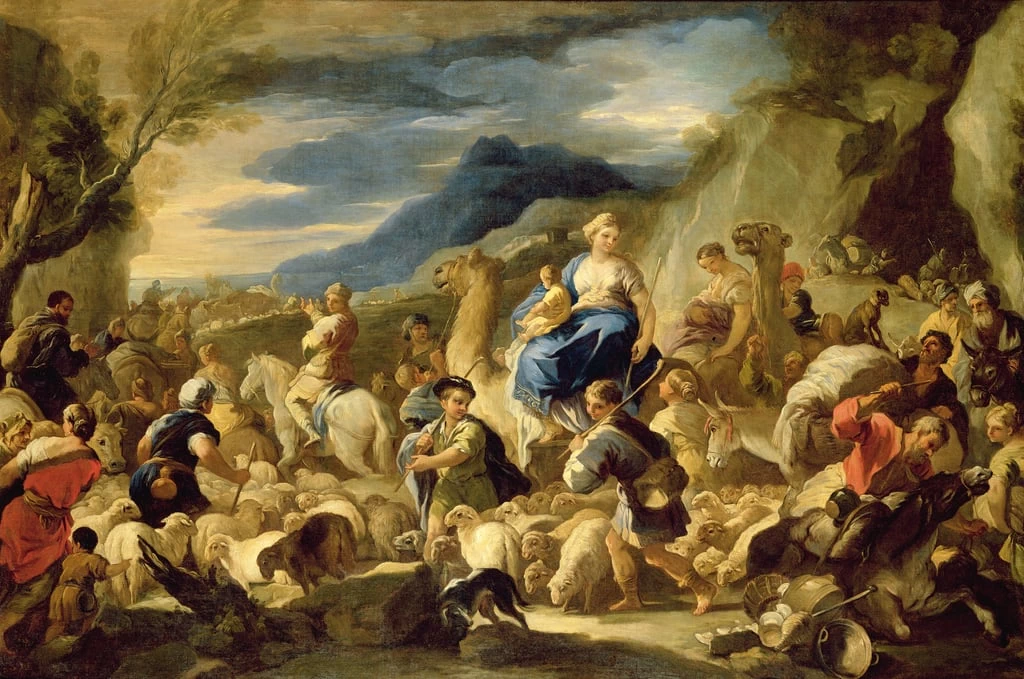 Viaggio di Giacobbe a Canaan